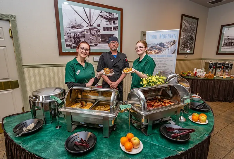 Miner's Hall staff